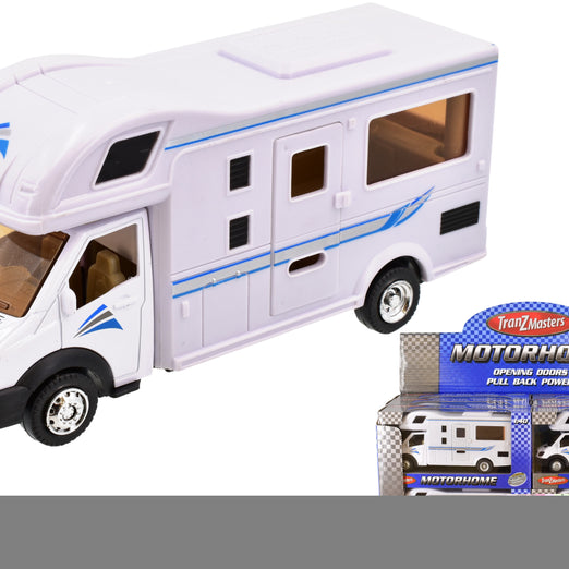 DIE CAST PULL BACK ACTION MOTOR HOME